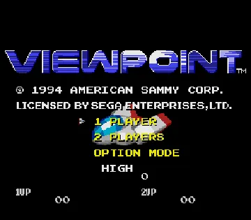 Viewpoint (USA) (Beta) screen shot title